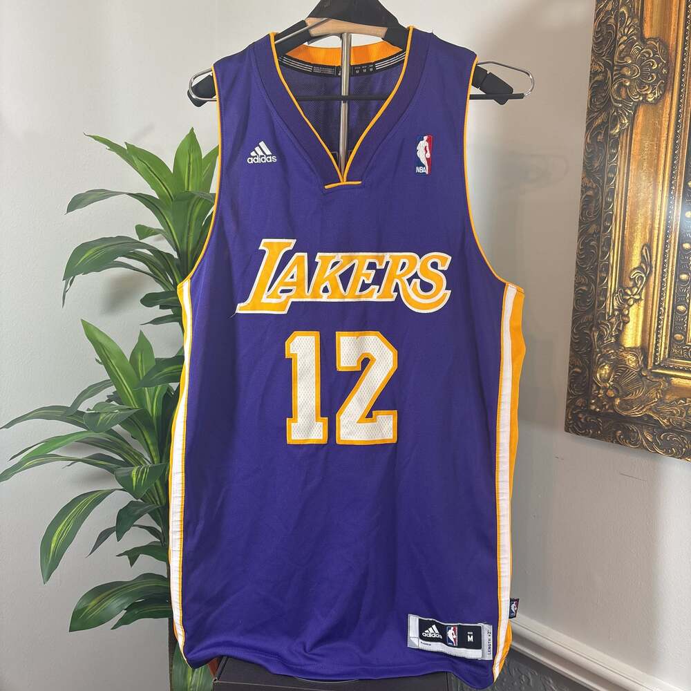 Adidas Dwight Howard Los Angeles Lakers Swingman NBA Basketball Jersey Mens M